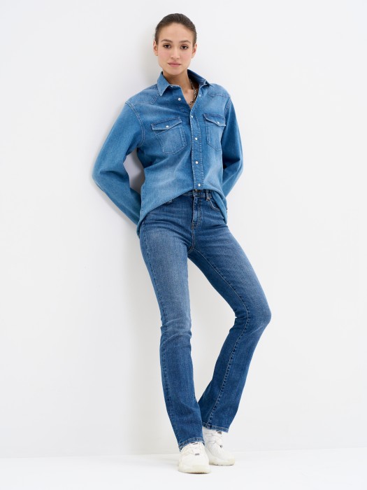 Dámske denimové nohavice ADELA BOOTCUT 386